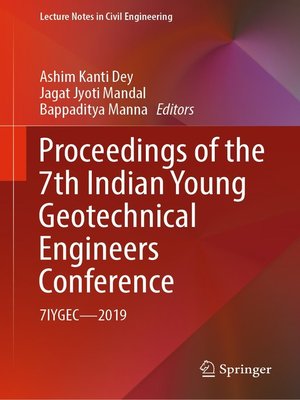 cover image of Proceedings of the 7th Indian Young Geotechnical Engineers Conference